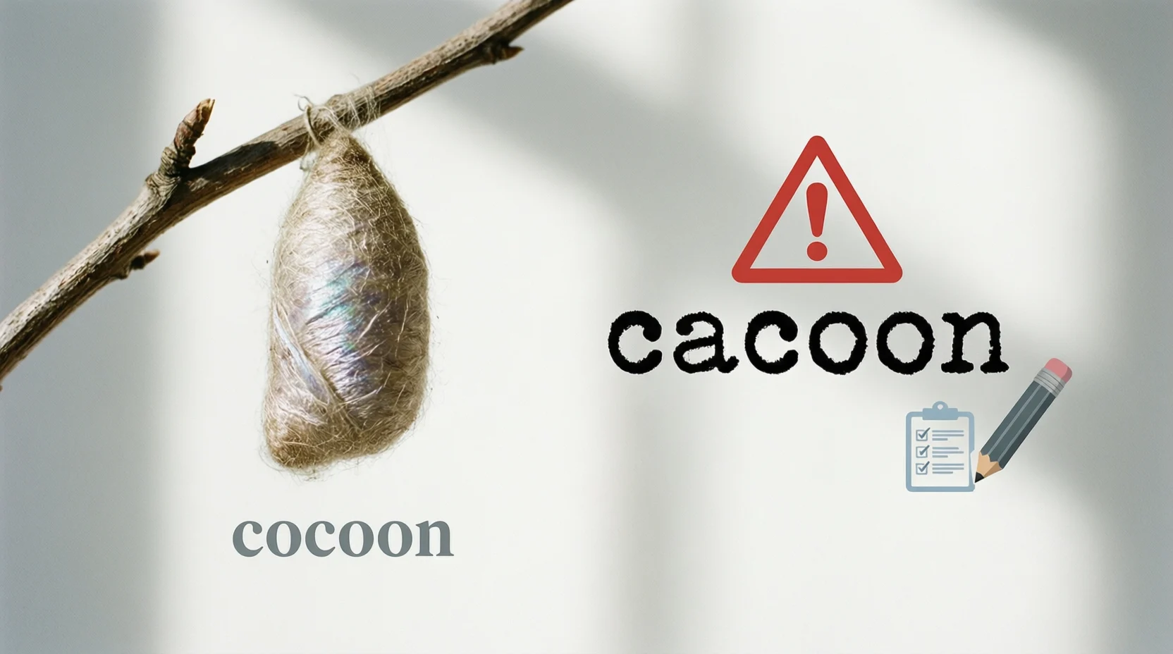 Cocoon vs Cacoon: Which One Is Correct and Why People Get It Wrong In 2026