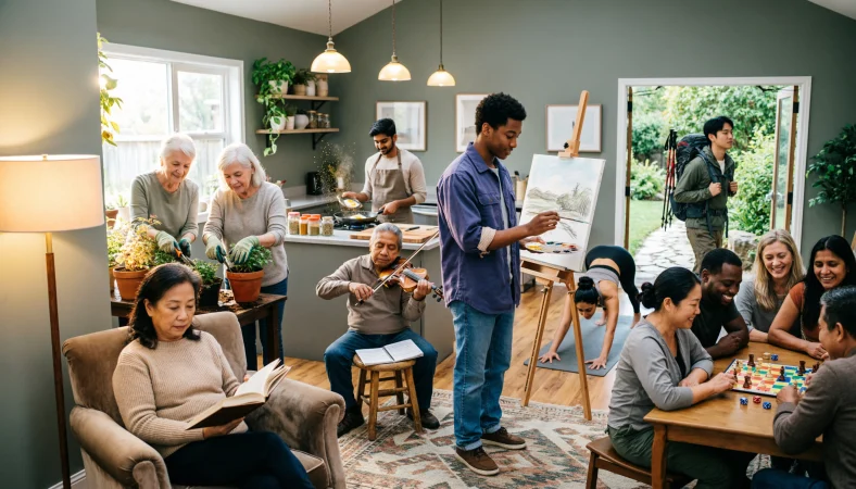 other ways to say in my spare time