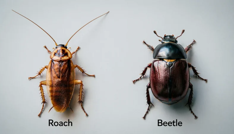 roach vs beetle