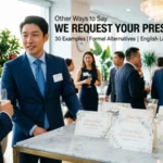 We Request Your Presence